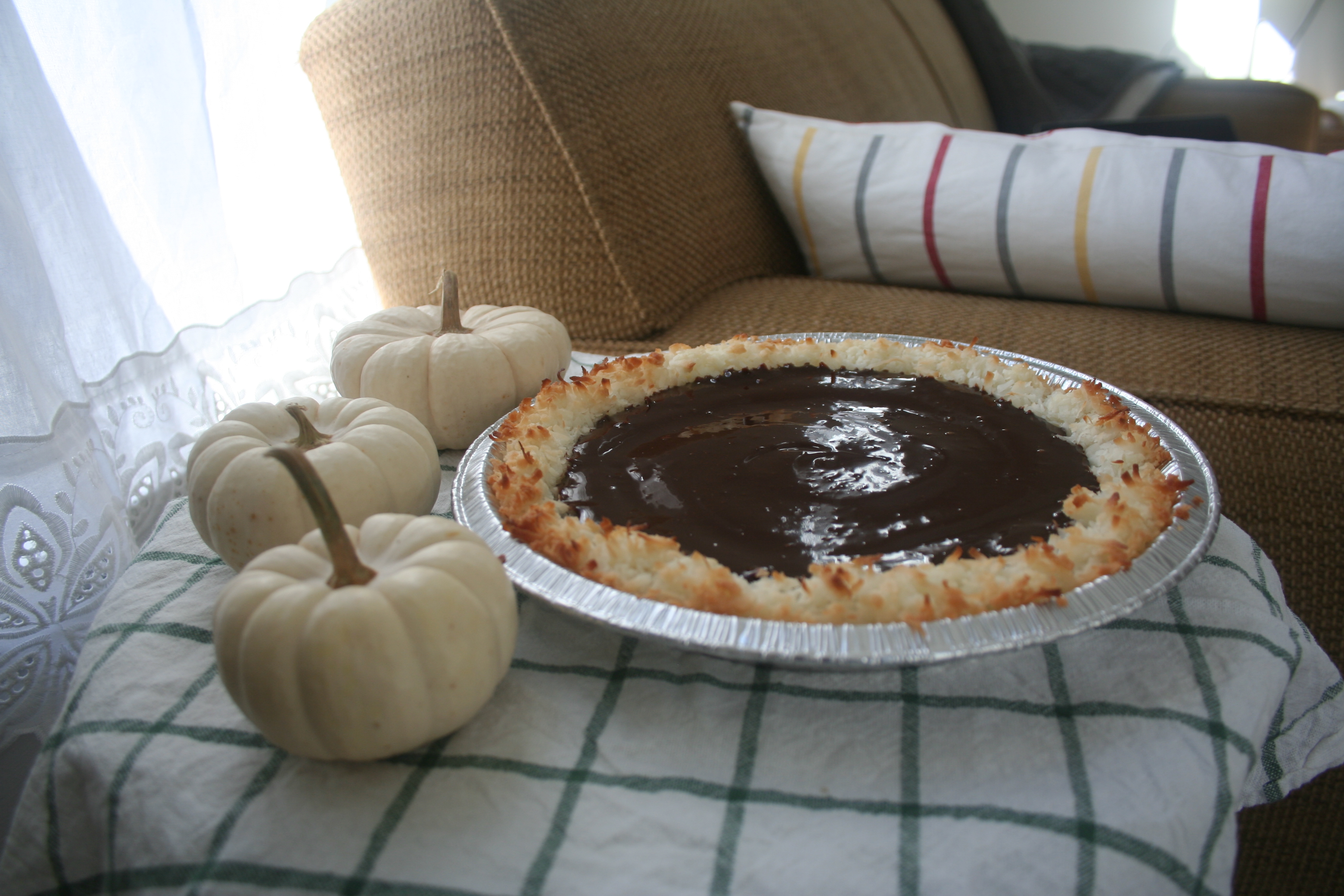 chocolate coconut pie