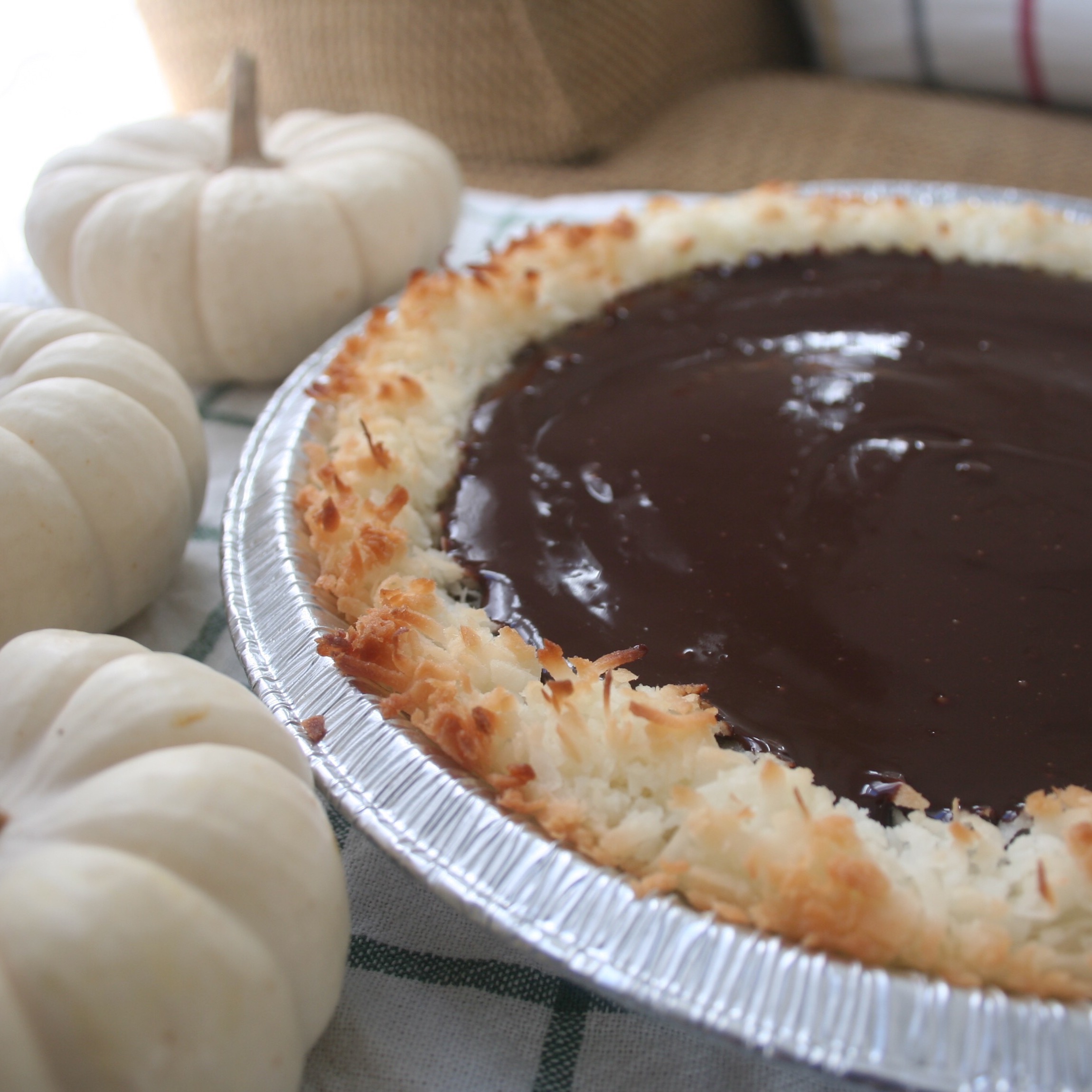 chocolate coconut pie