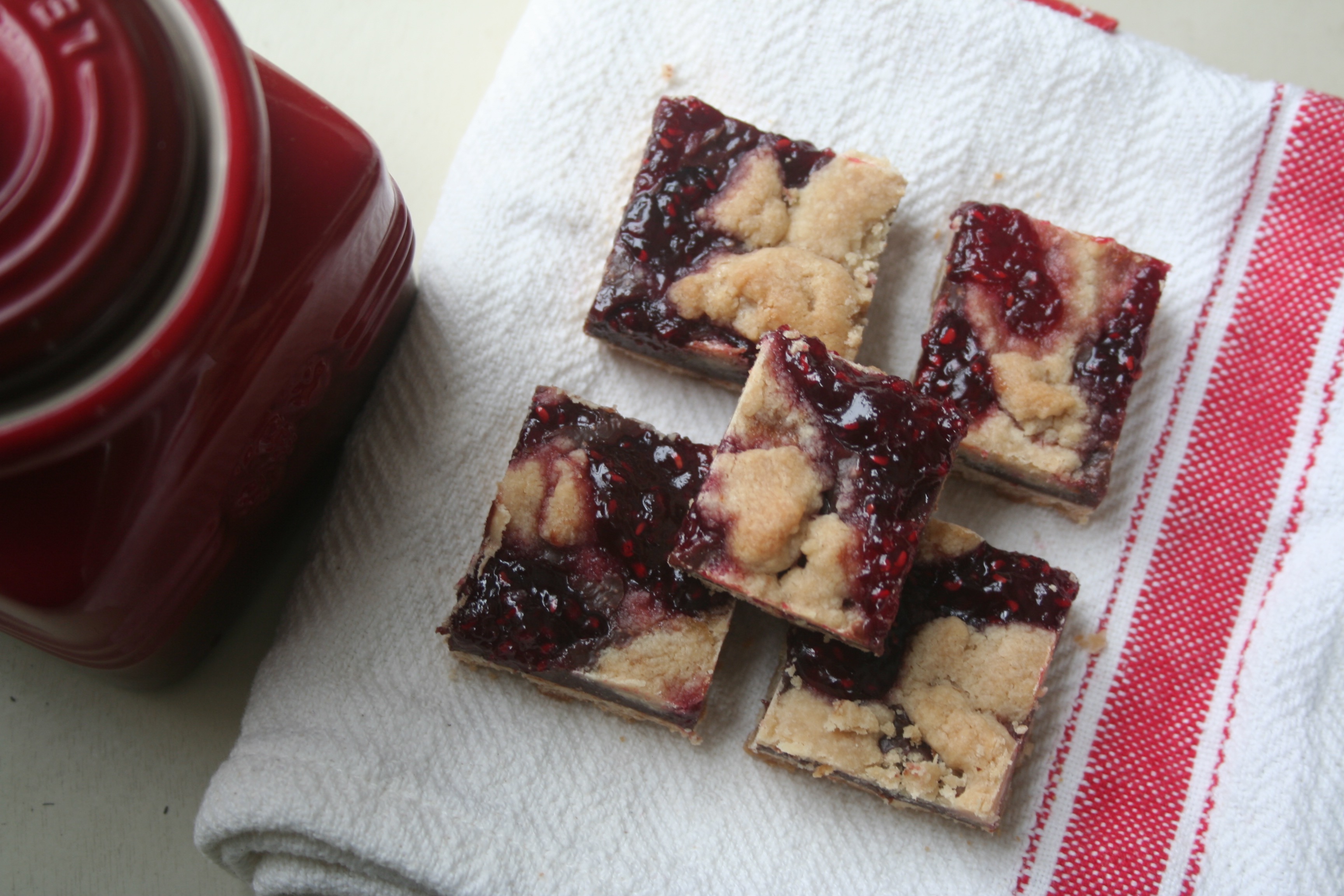 chocolate raspberry bars