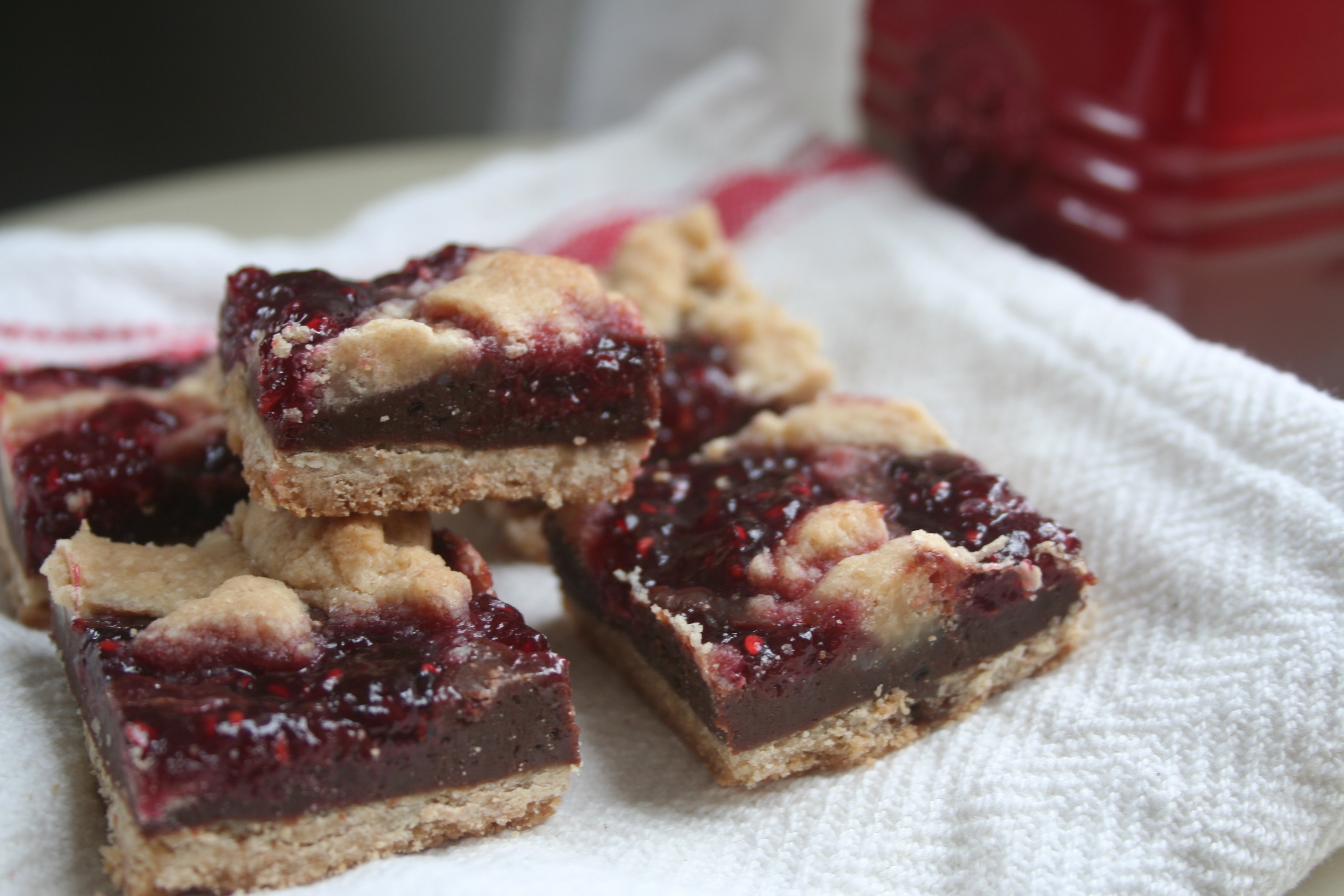 chocolate raspberry bars