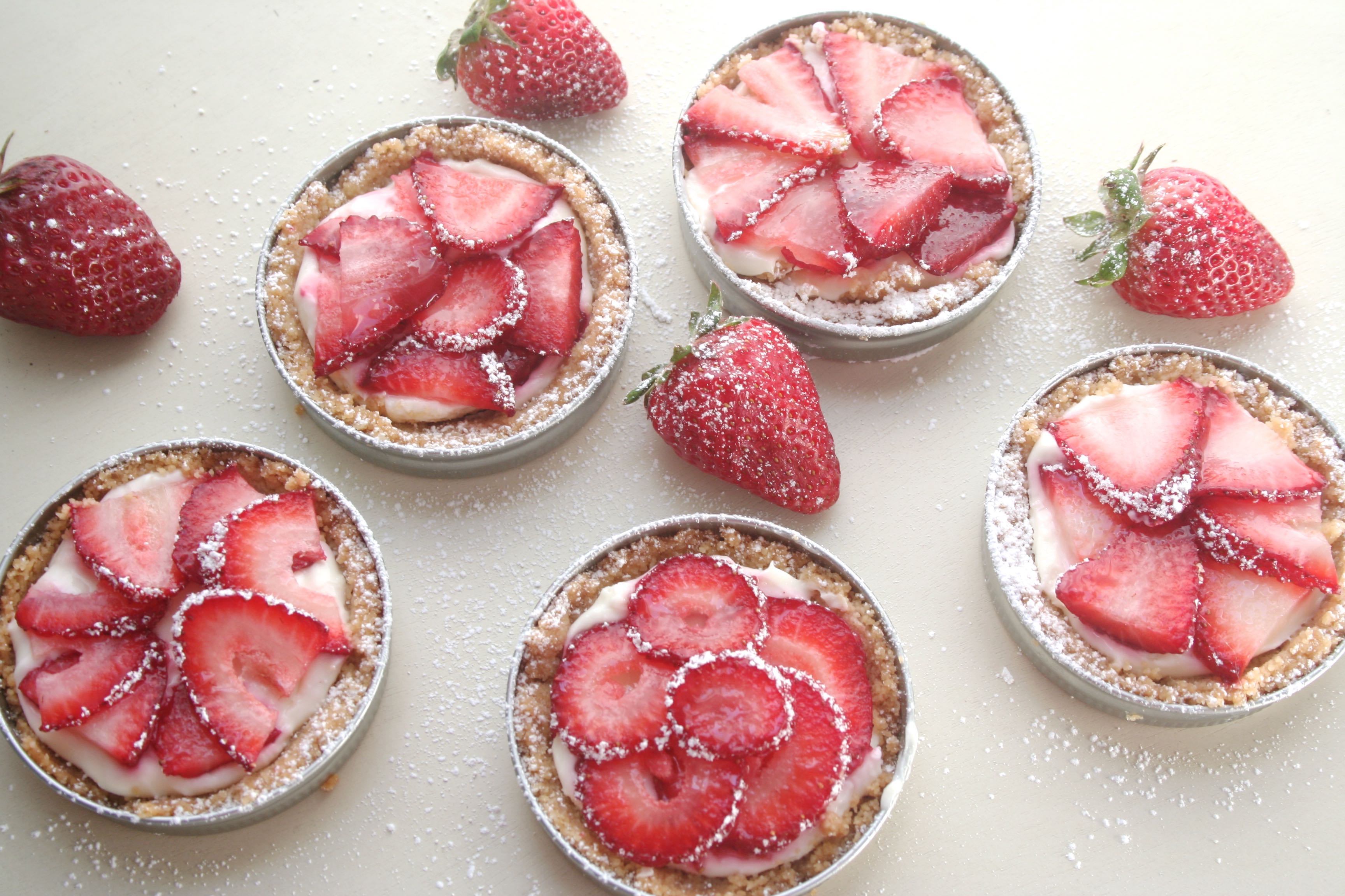 strawberry tarts