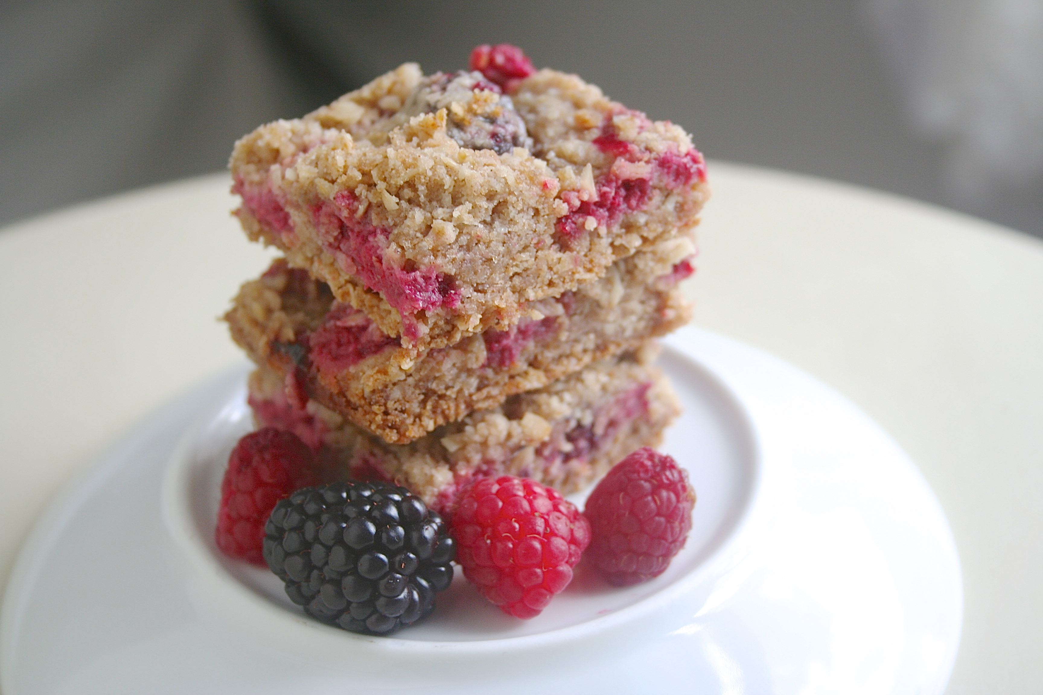 berry breakfast bars