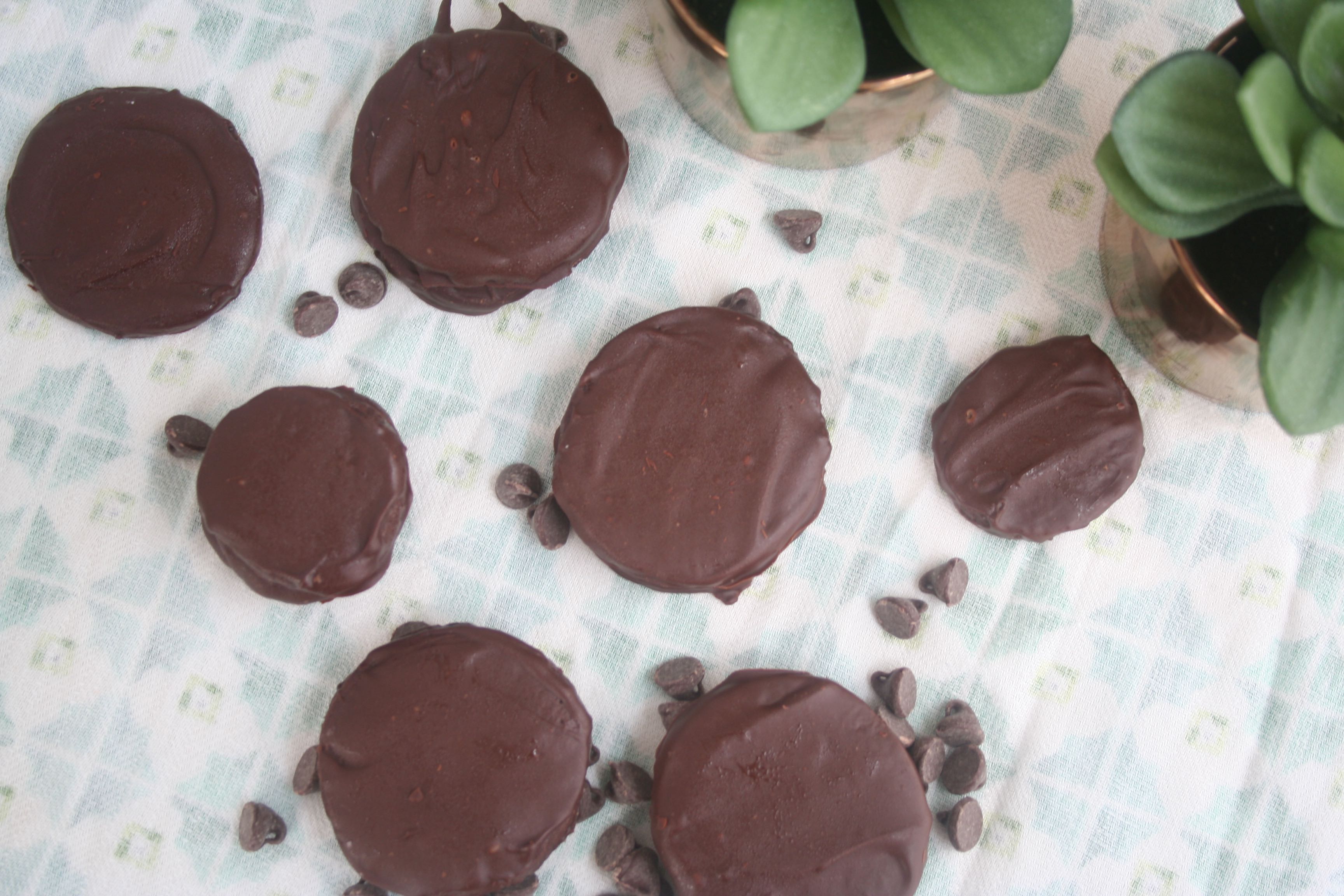 chocolate mint cookies