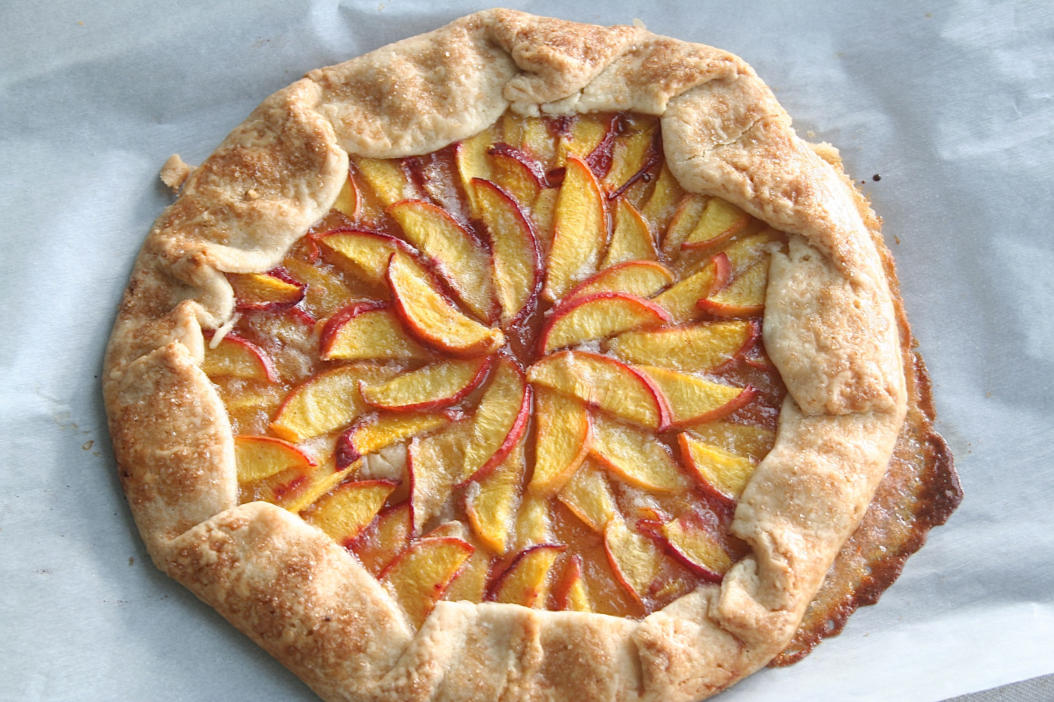 peach tart