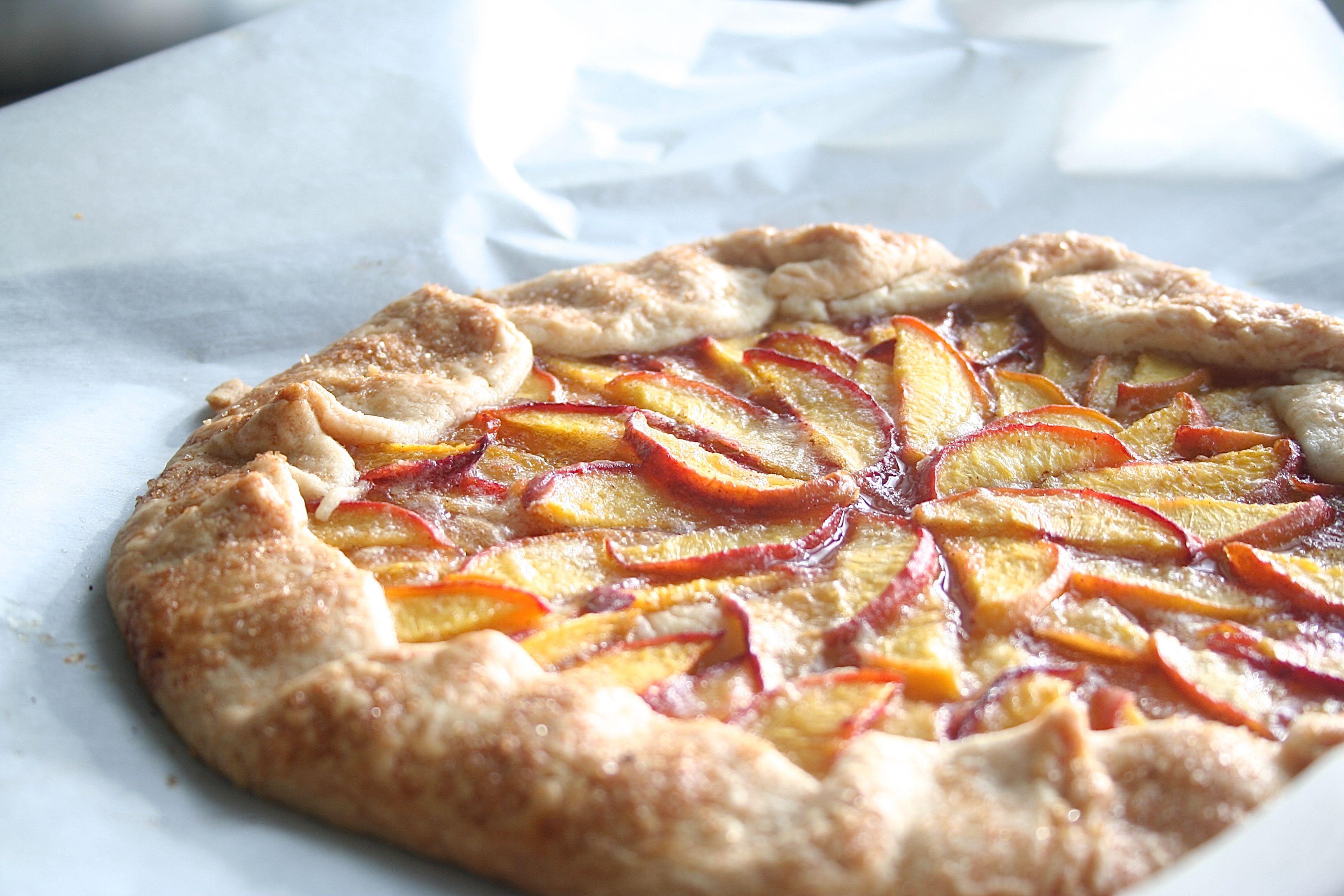 peach tart