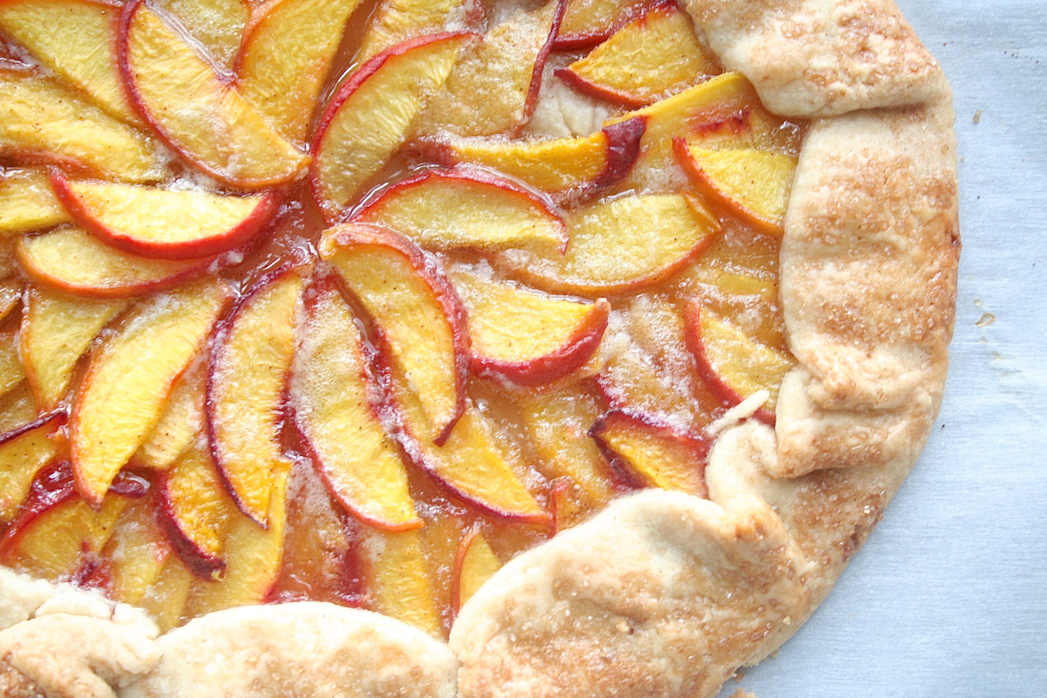 peach tart