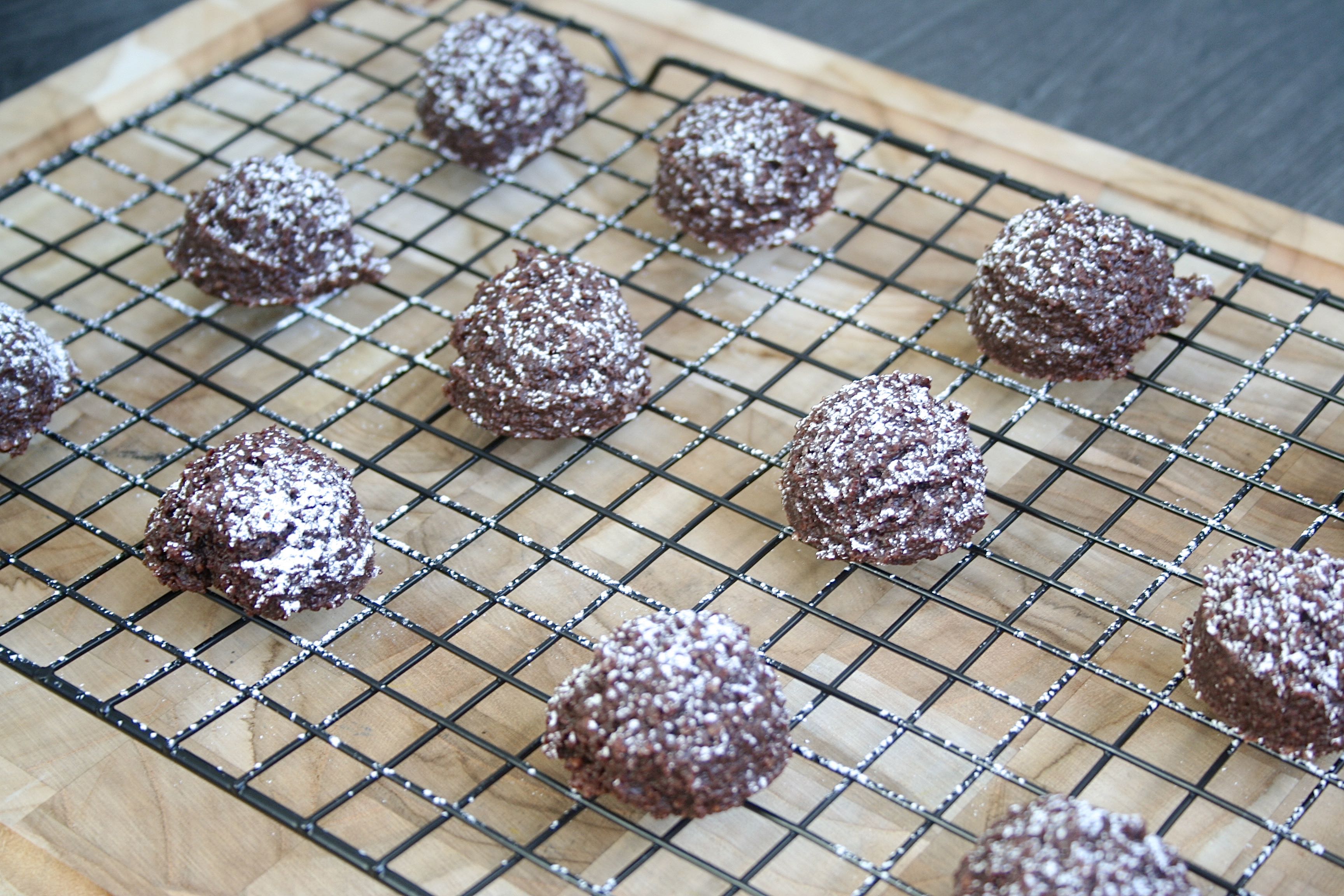 chocolate macaroons