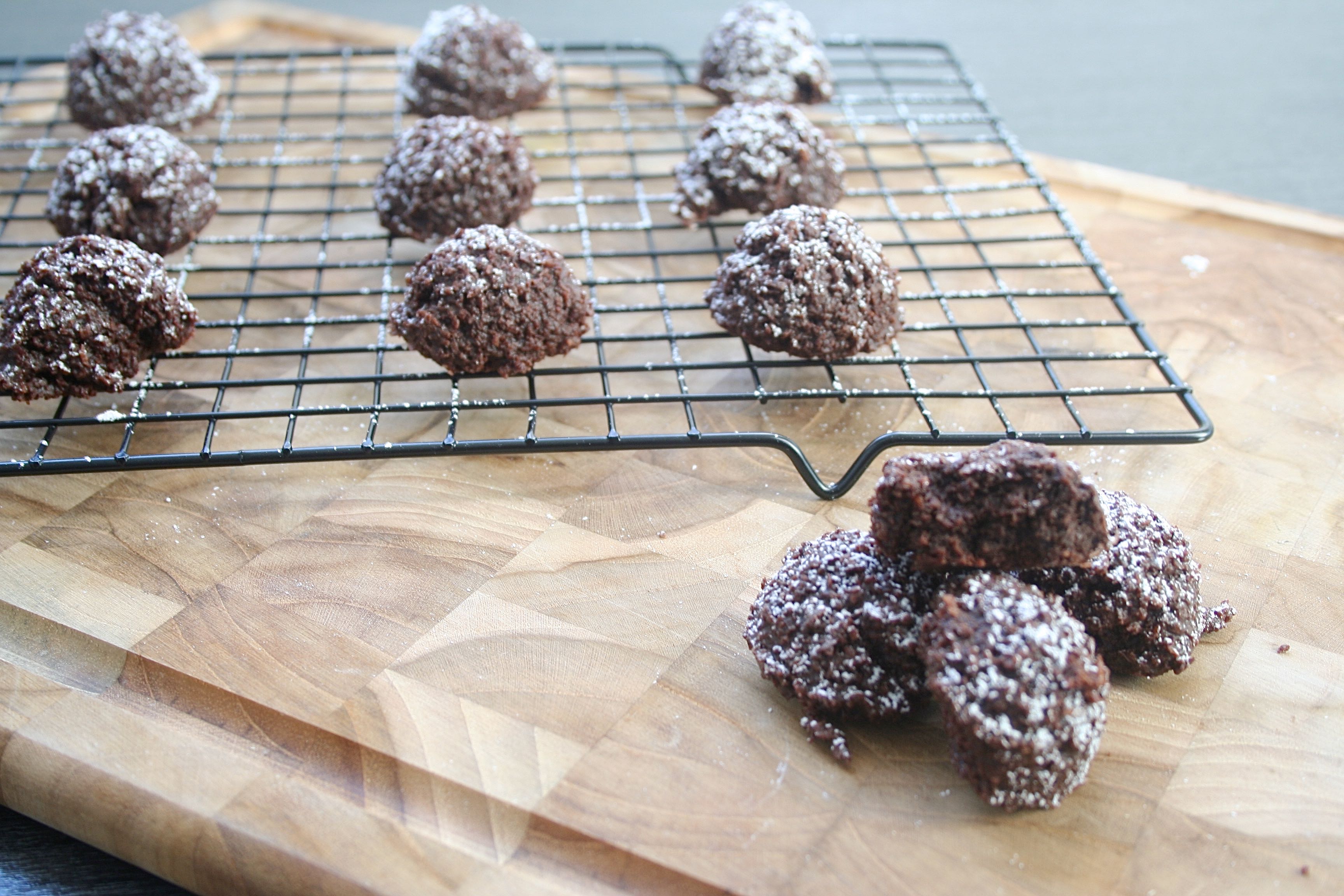 chocolate macaroons