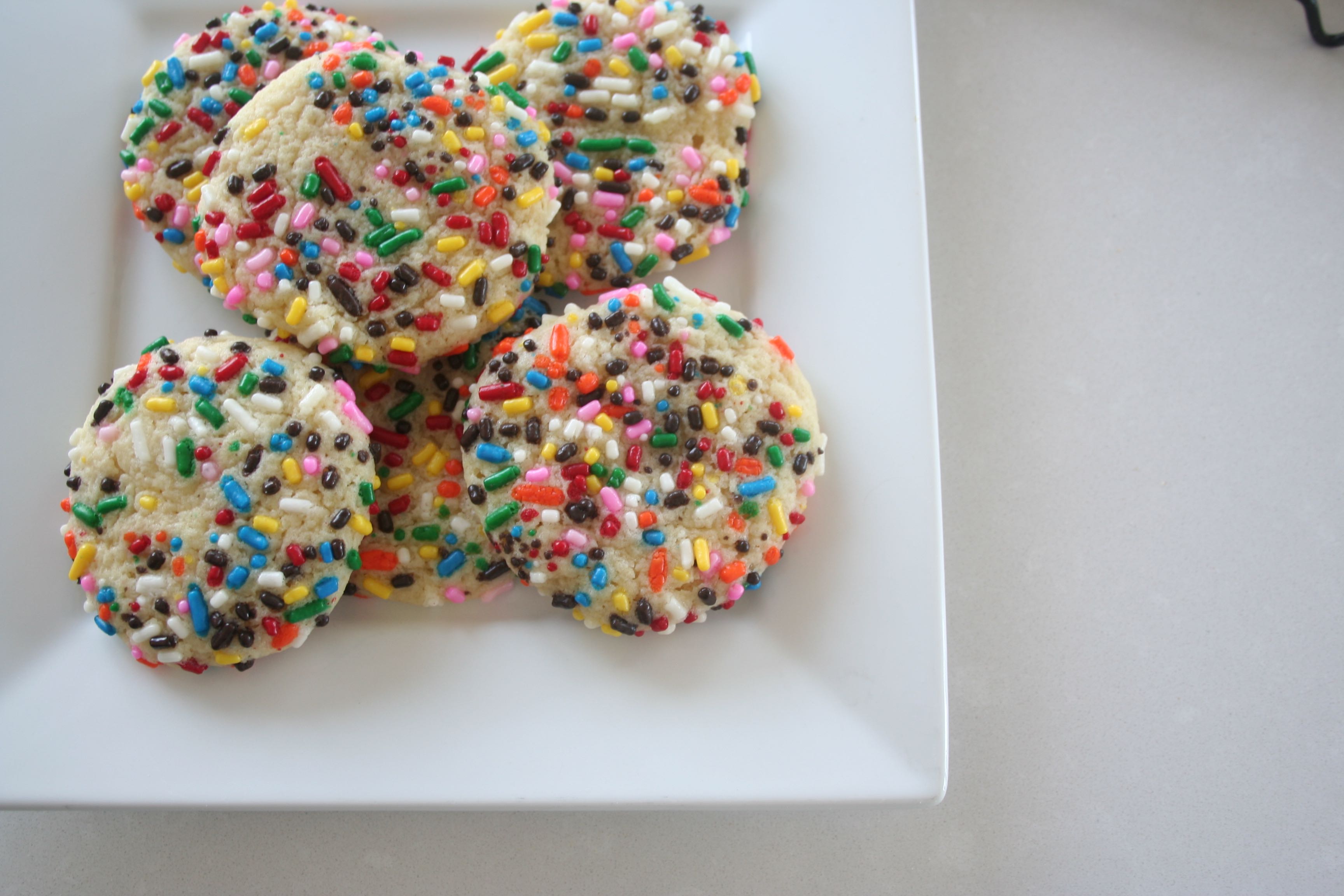 sprinkle cookies