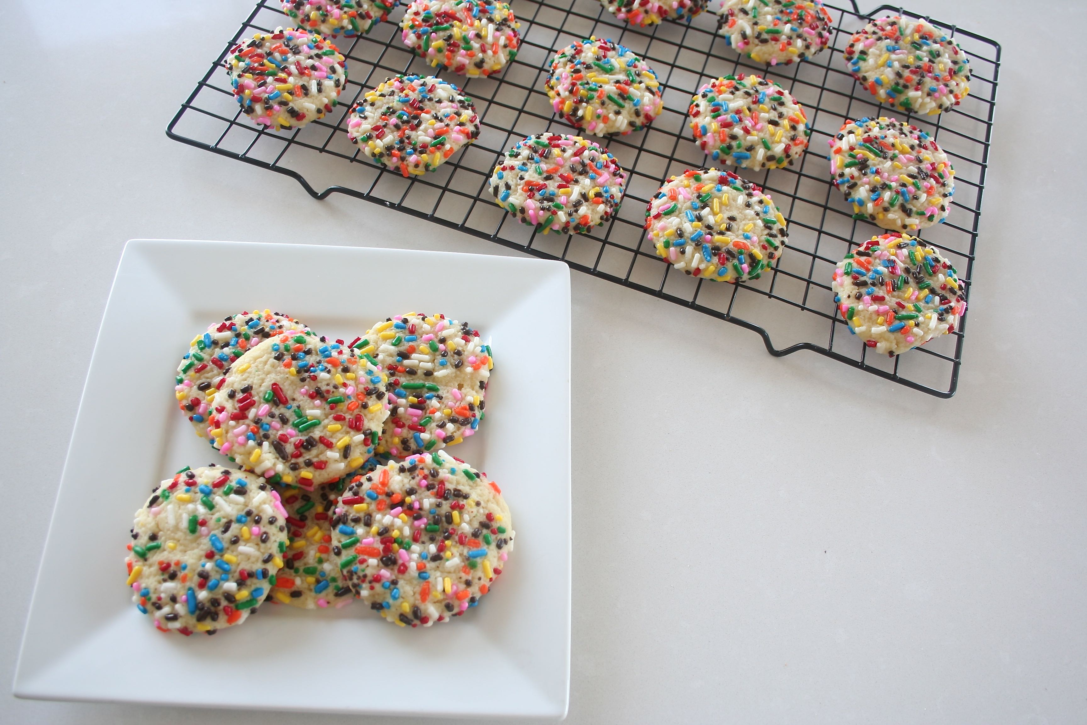 sprinkle cookies