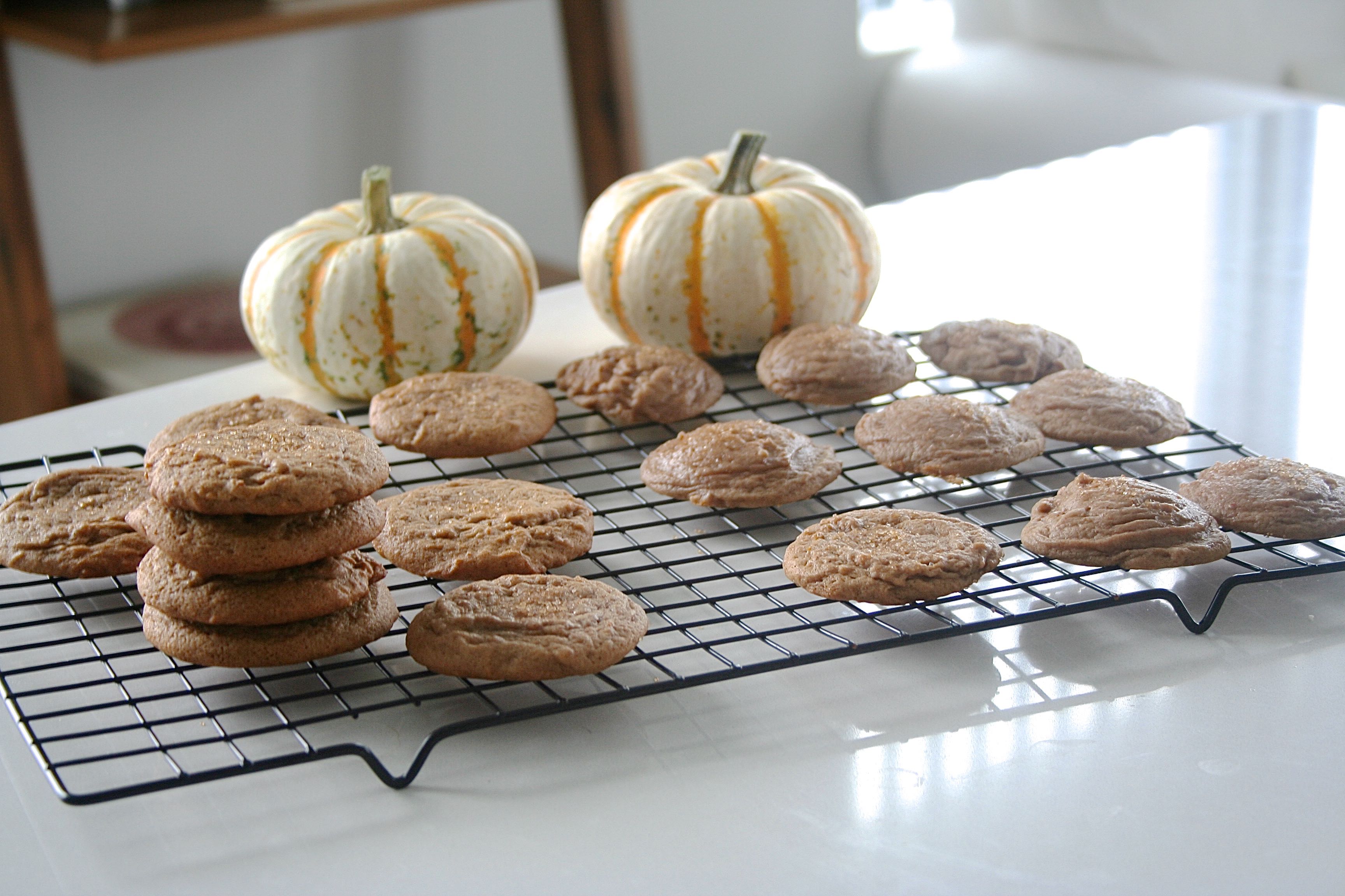 honey pumpkin spice cookies