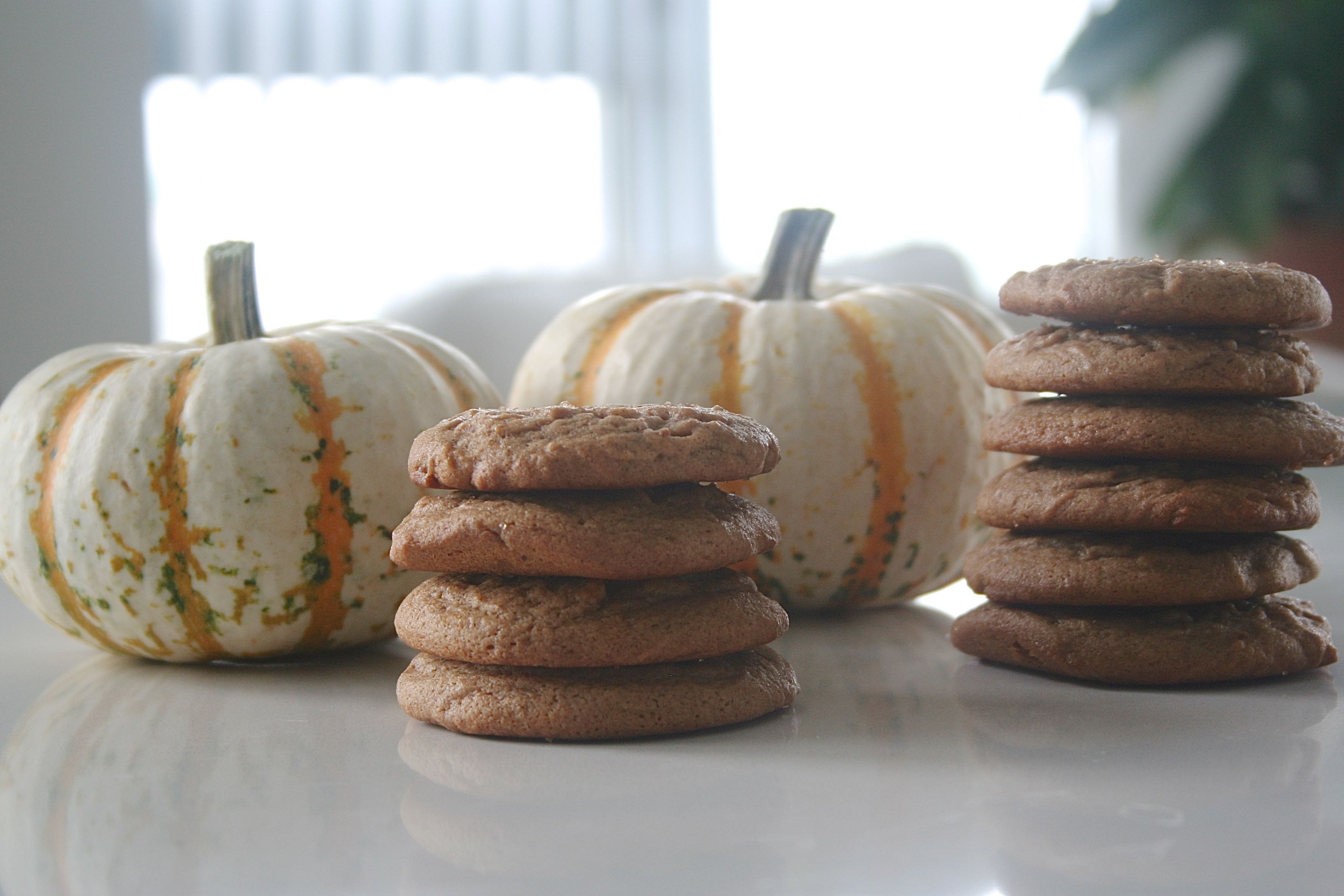 honey pumpkin spice cookies