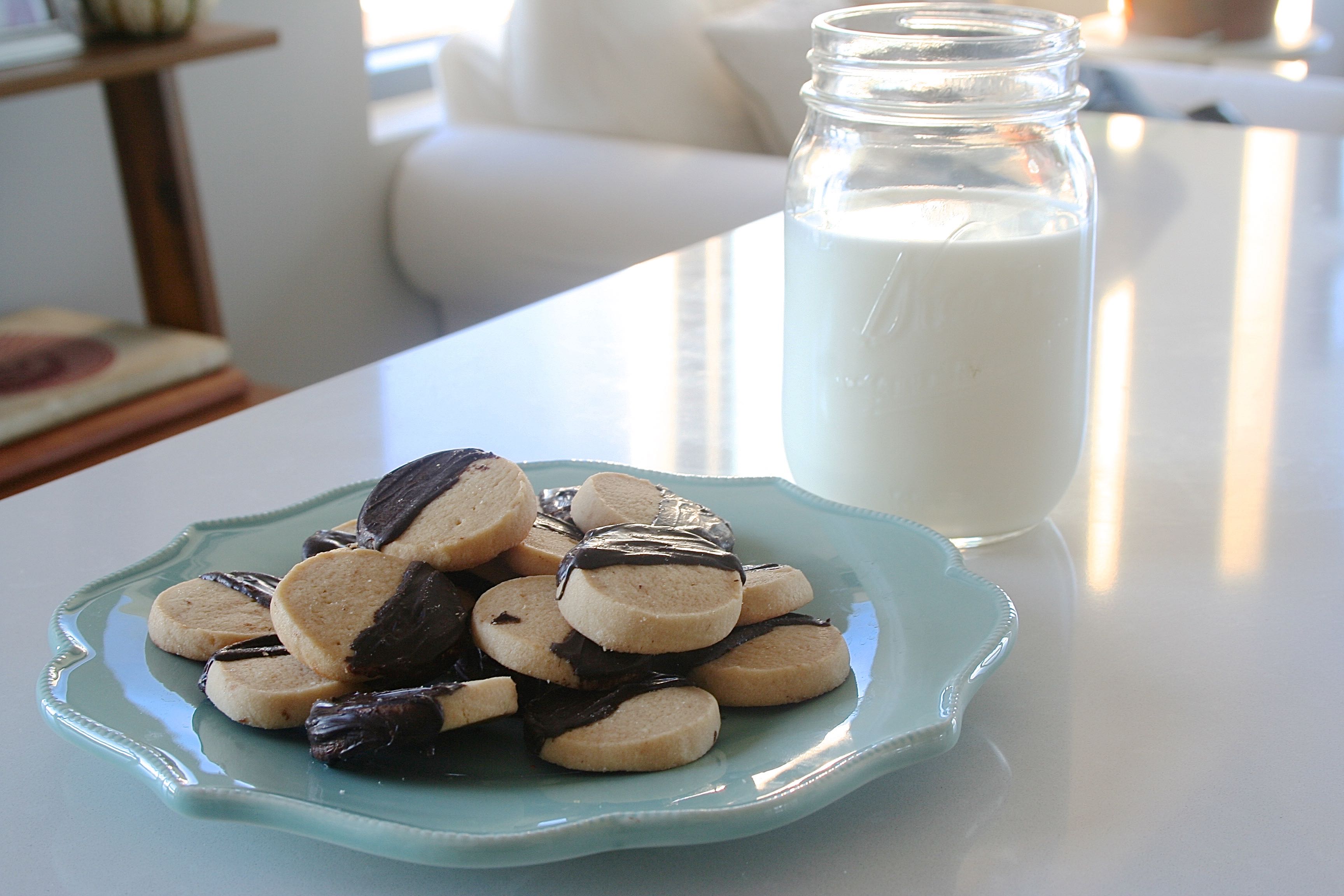 brown sugar shortbread cookies