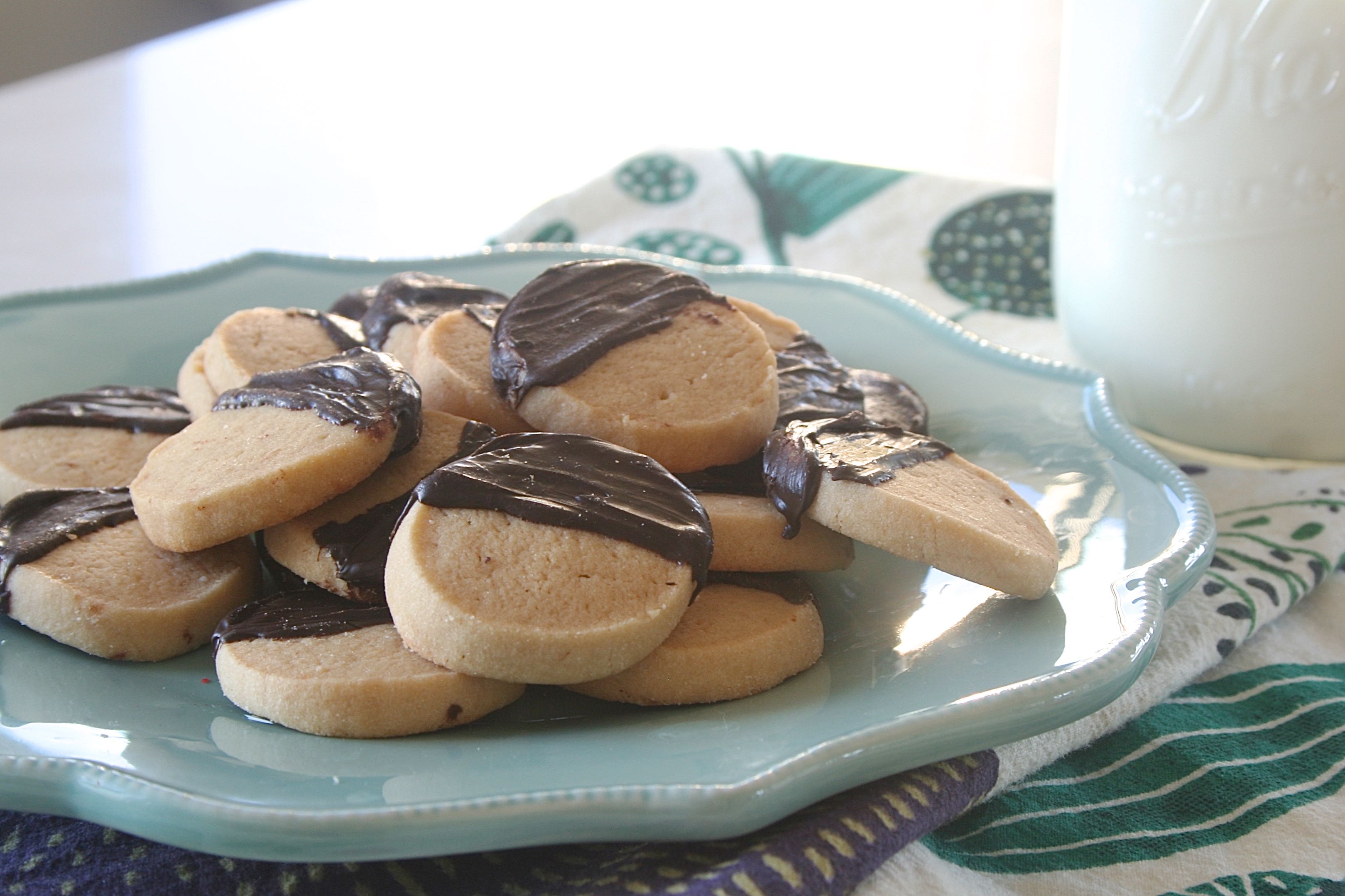 brown sugar shortbread cookies