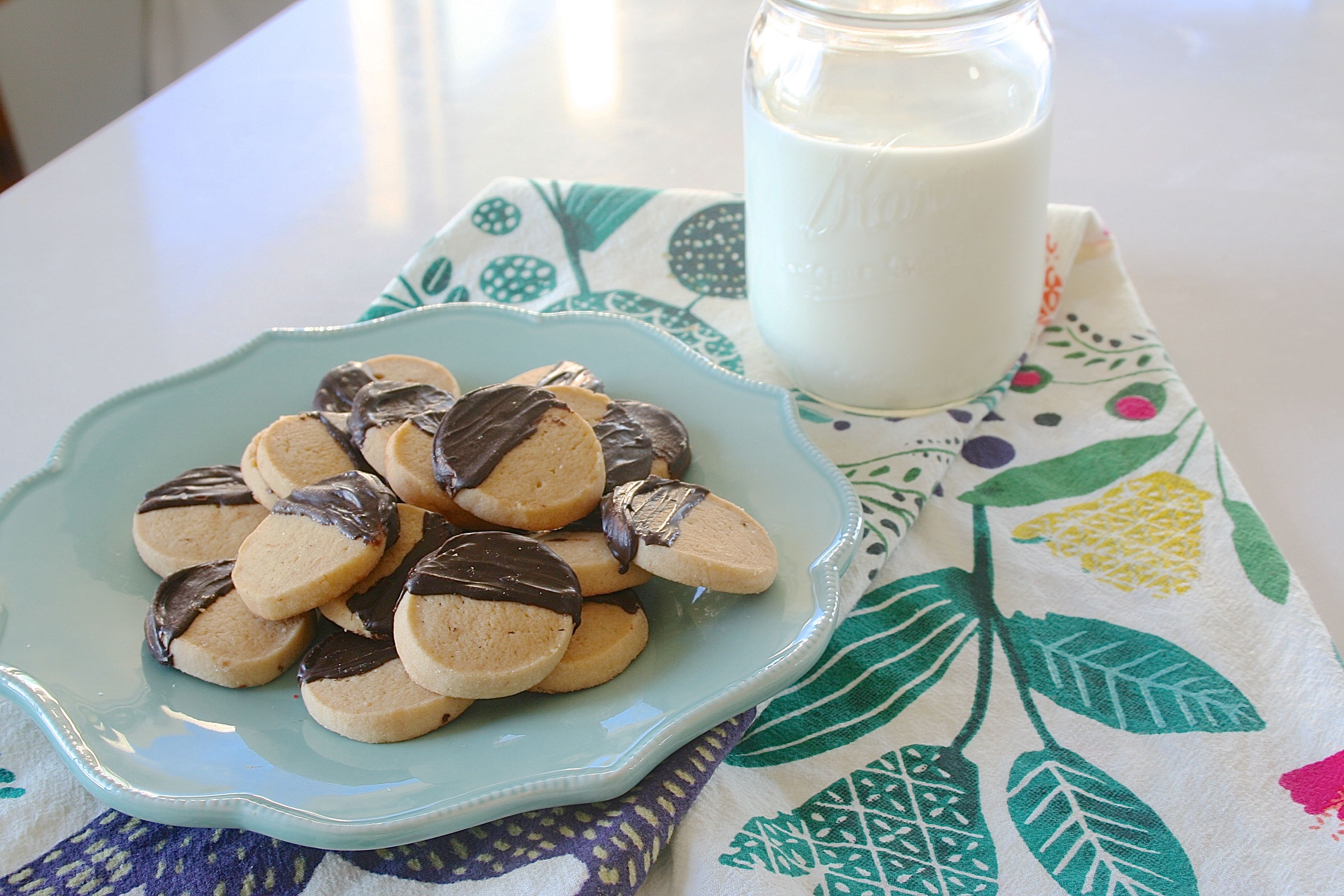 brown sugar shortbread cookies