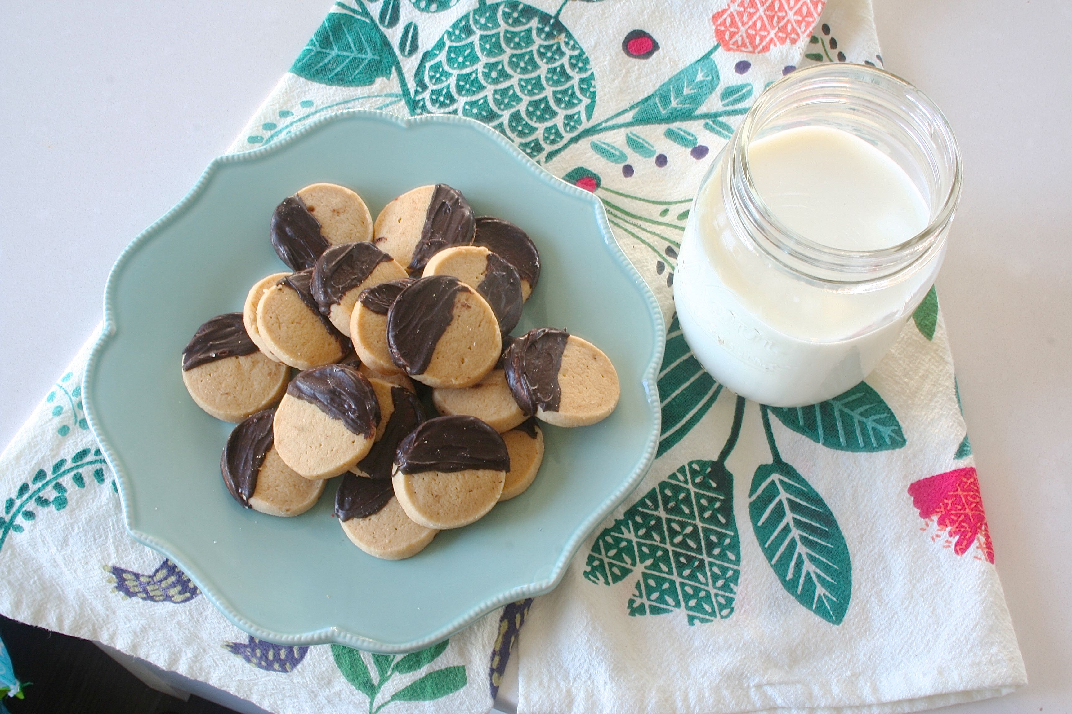 brown sugar shortbread cookies