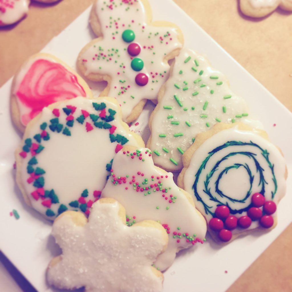 fantasy friday holiday cookies