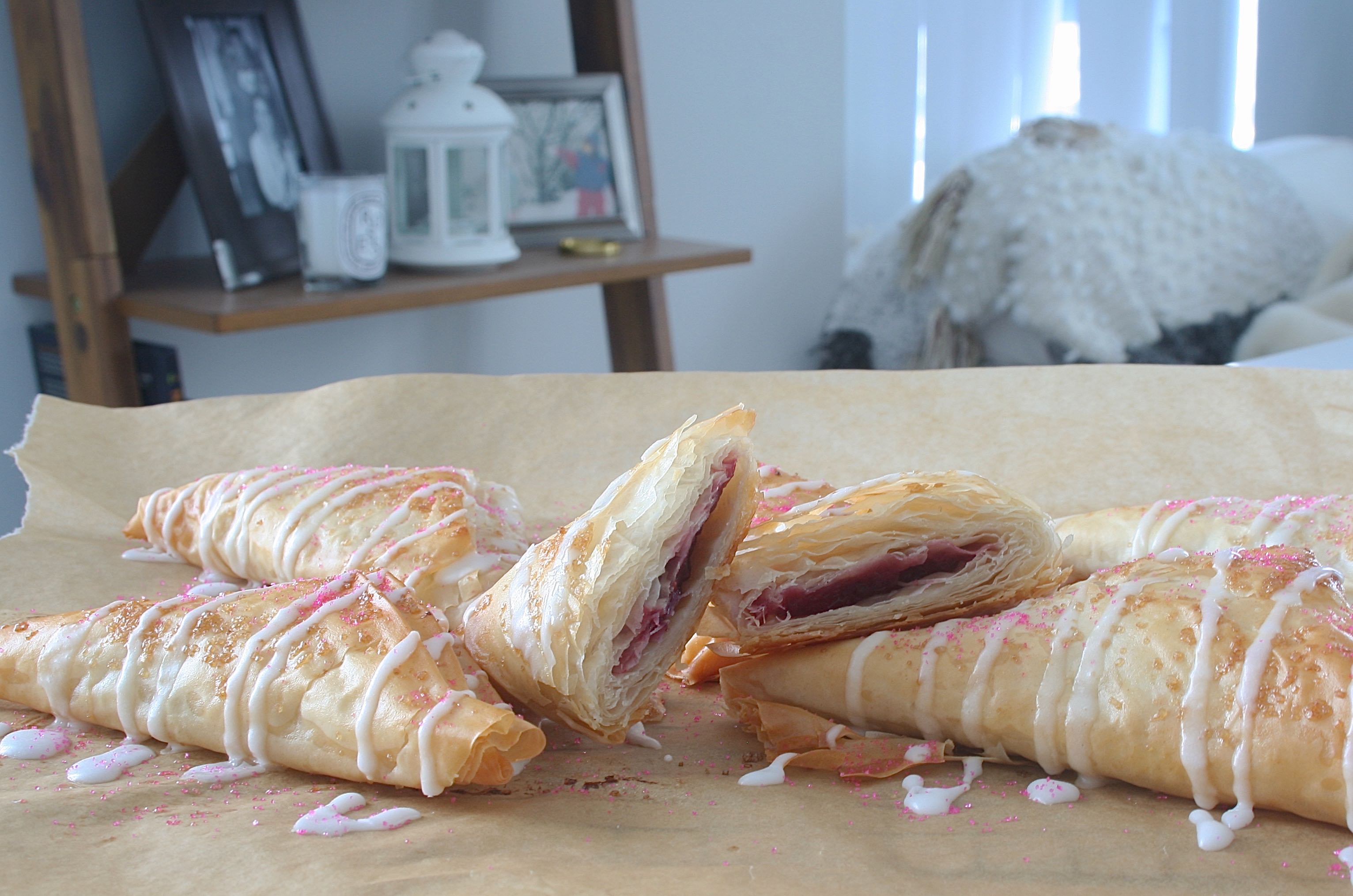 raspberry turnovers