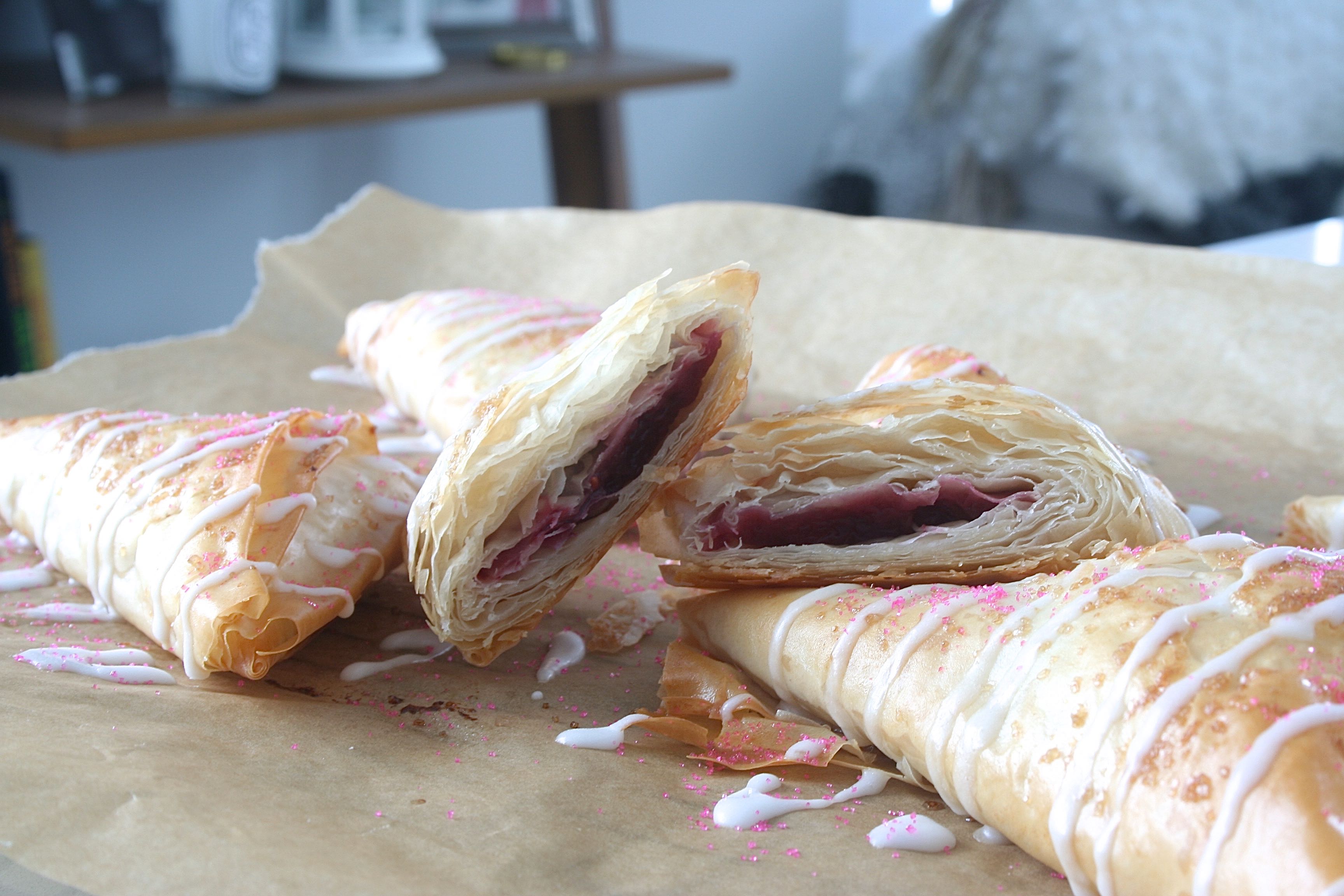 raspberry turnovers