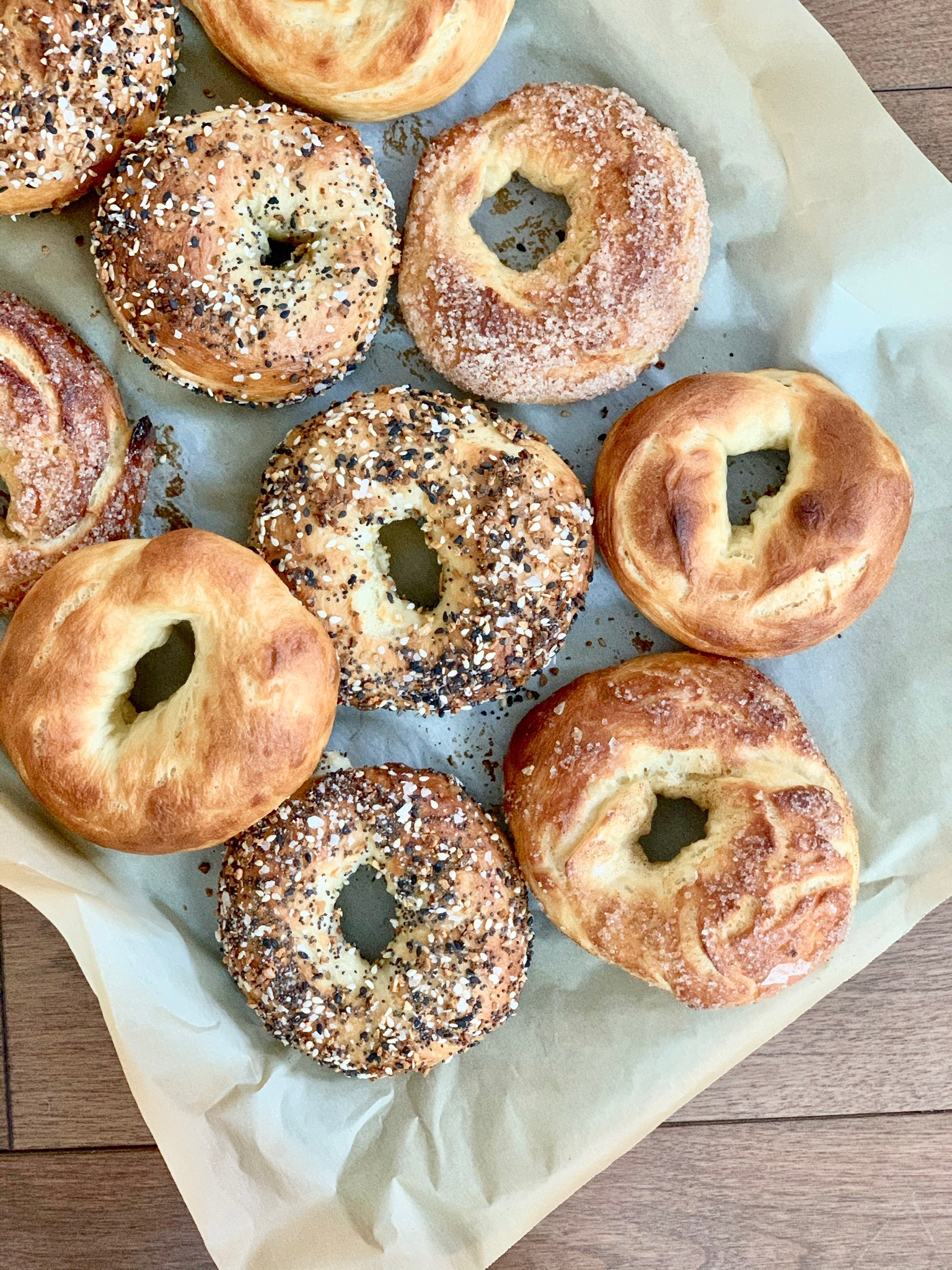 montreal style bagels • Oh, honey honey